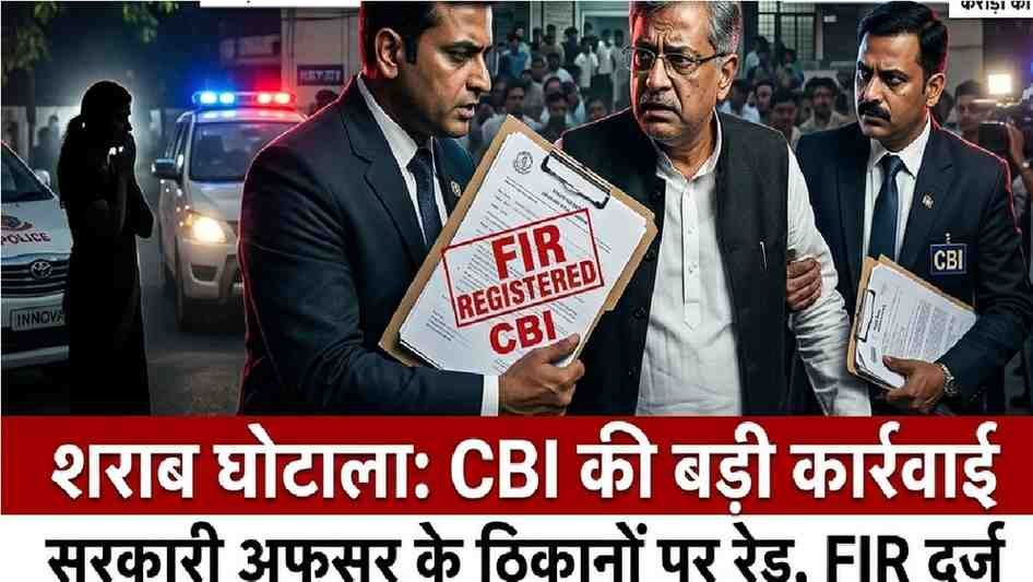 Chhattisgarh Liquor Scam CBI FIR
