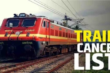 CG Train Cancelled List