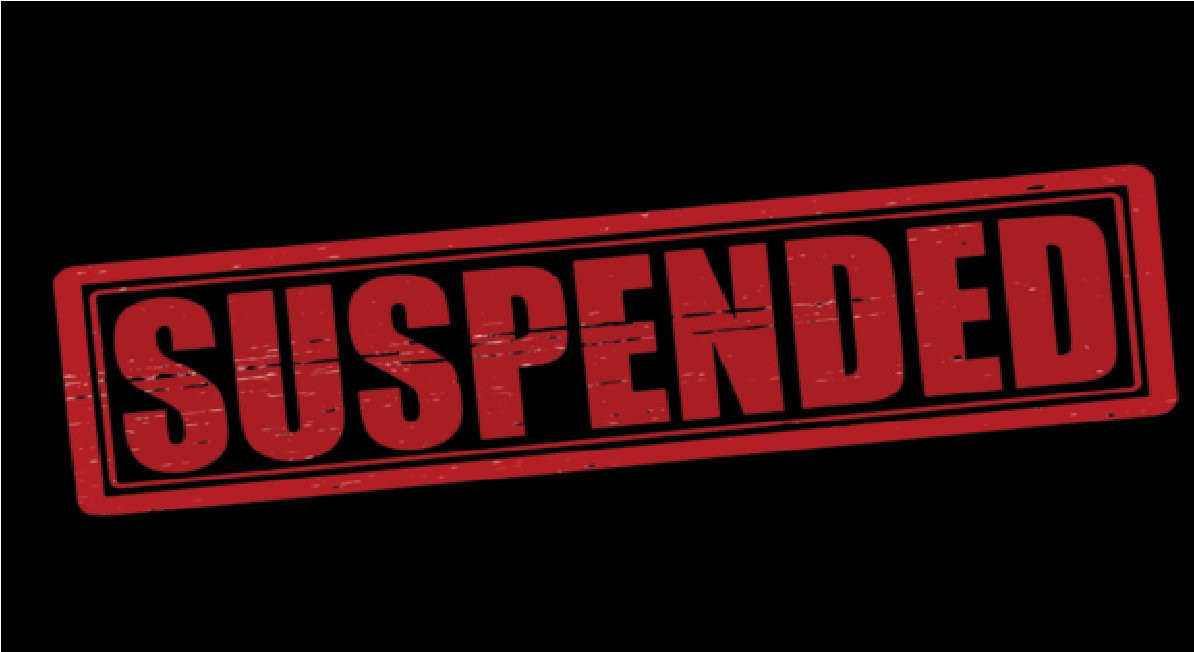 Vivekanand Dubey Suspended