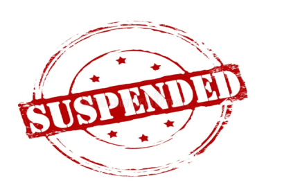 Shashank Singh Suspended